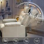 ريكلاينر مكتبي فاخر مع عجلات - 12