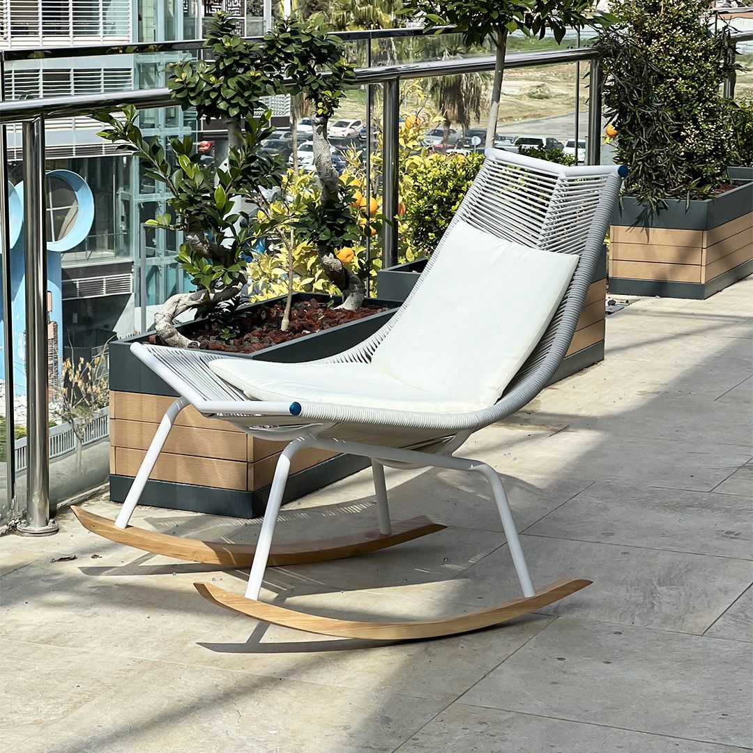 Linen Rope Rocking Chair product thumbnail 19
