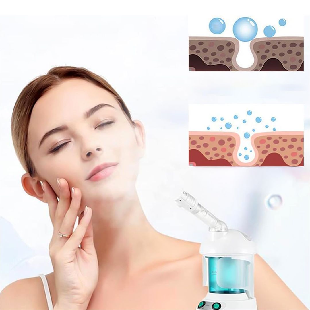 جهاز البخار مع قبعة حرارية للشعر - 8