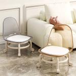 كرسي آكريليك شفاف قابل للدوران - 15