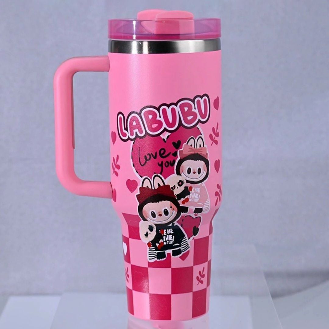 Stanley Cup with Labubu Toy - 9