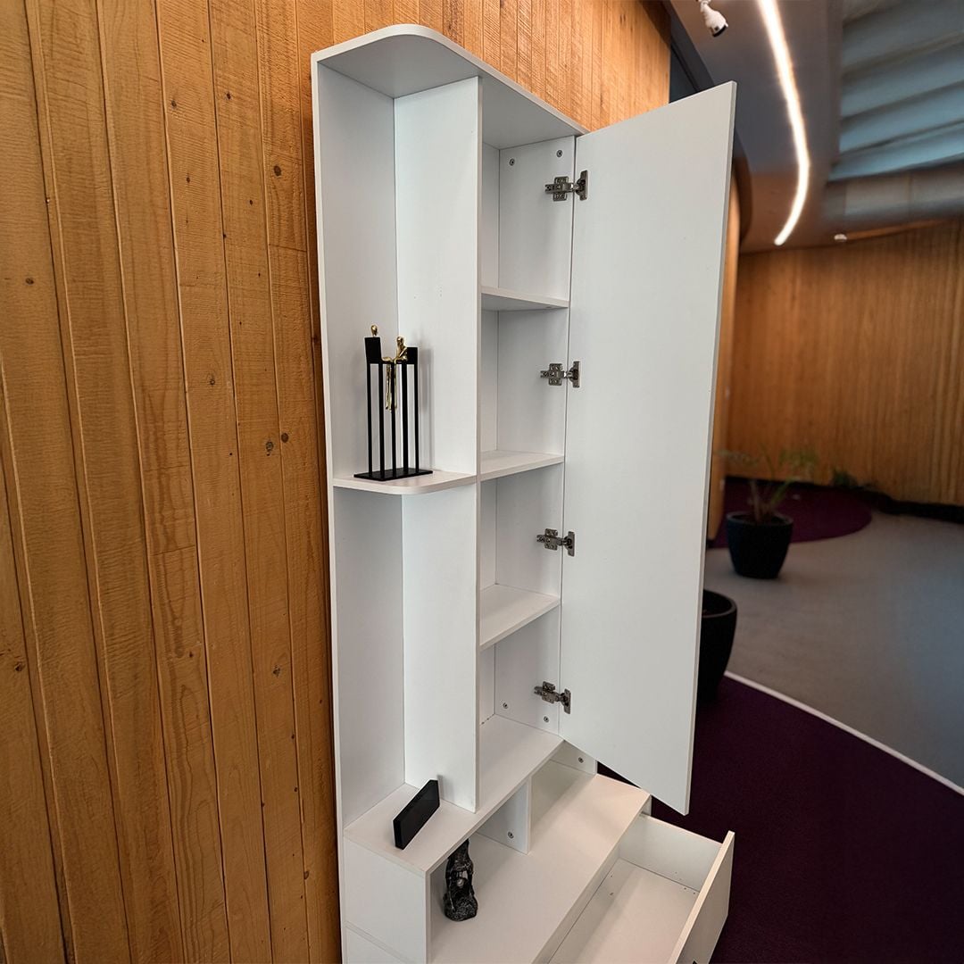 خزانة مع مرآة للمدخل - 8