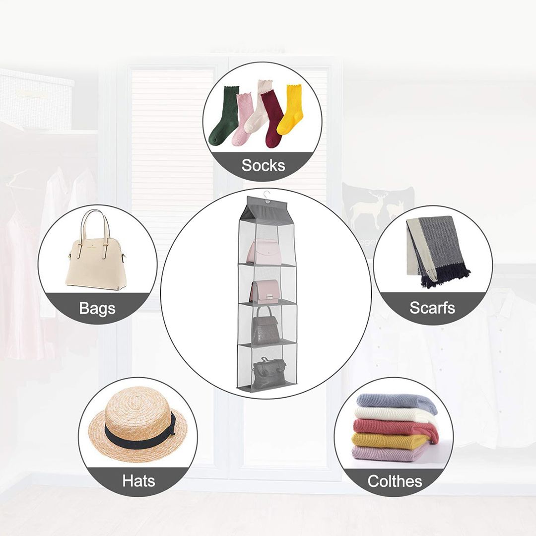 Three-dimensional storage hanging bag product thumbnail 9