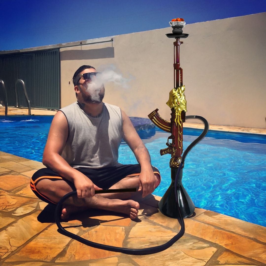 أرجيلة بتصميم كلاشنكوف مميز - 1