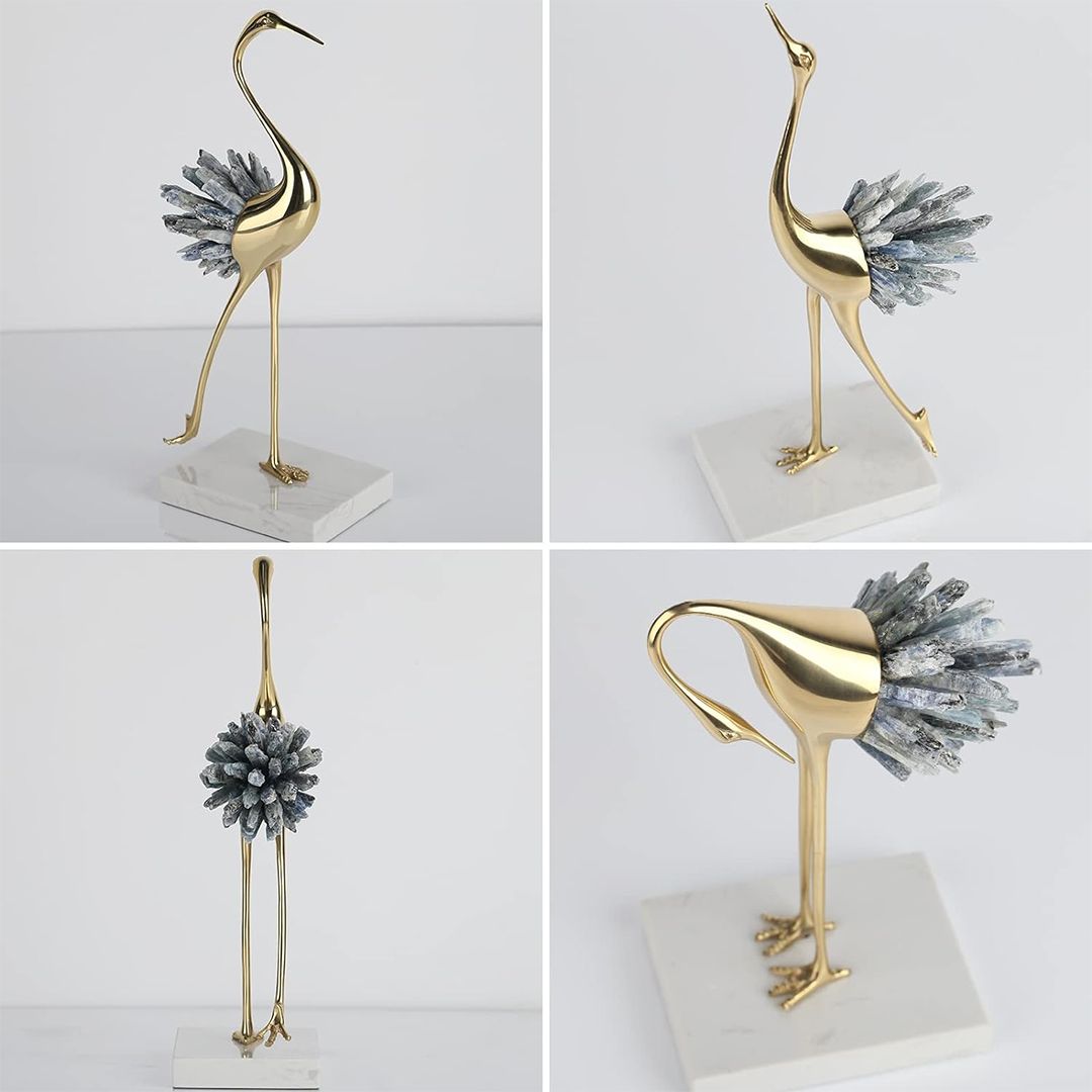 Flamingo Statues with Crystal Tail product thumbnail 9