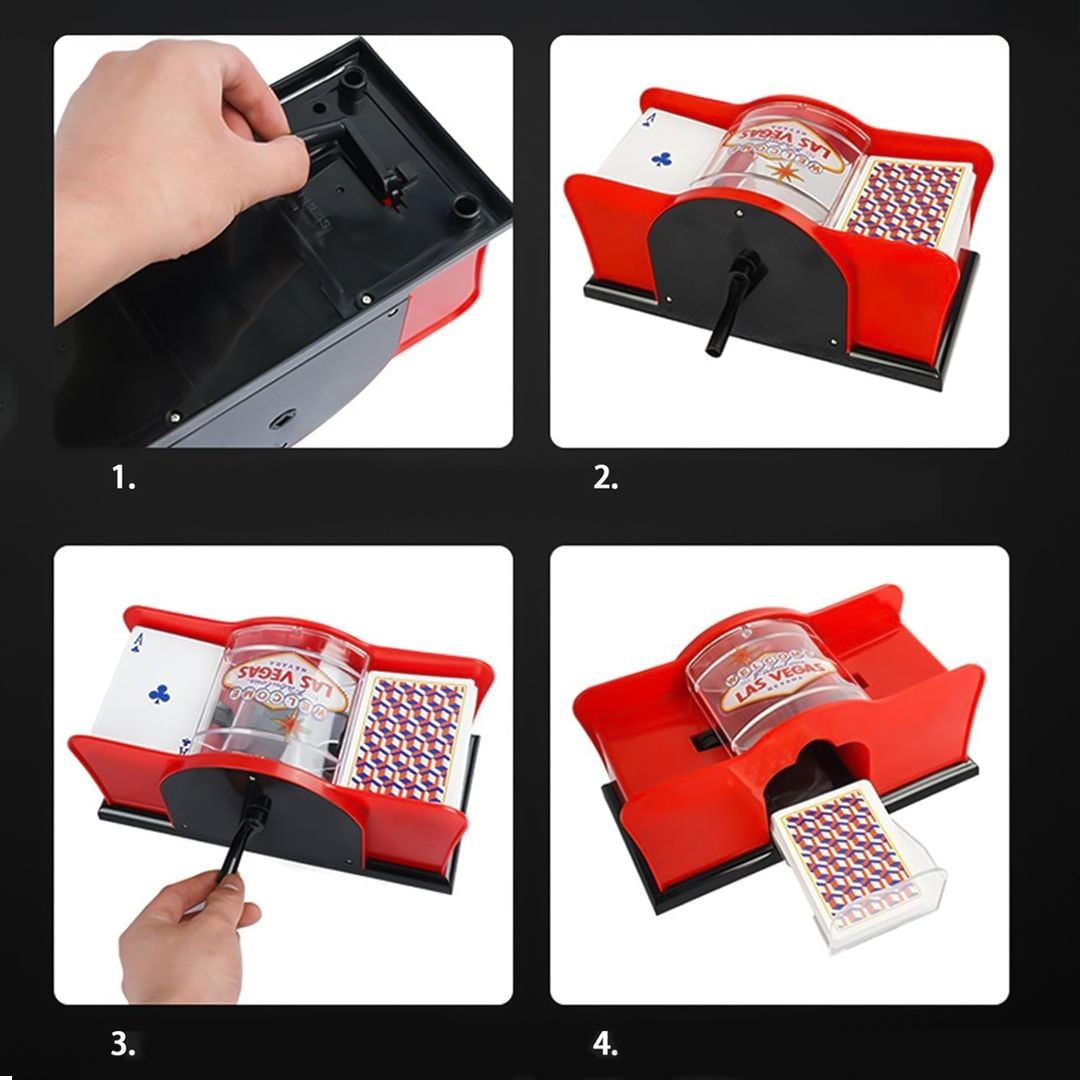 جهاز أوتوماتيكي لخلط اوراق اللعب - 8