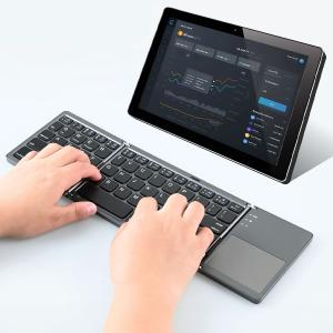 لوحة مفاتيح لاسلكية قابلة للطي