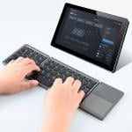 لوحة مفاتيح لاسلكية قابلة للطي