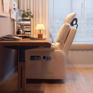 ريكلاينر مكتبي فاخر مع عجلات - 4