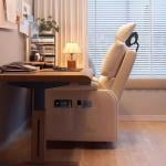 ريكلاينر مكتبي فاخر مع عجلات - 3