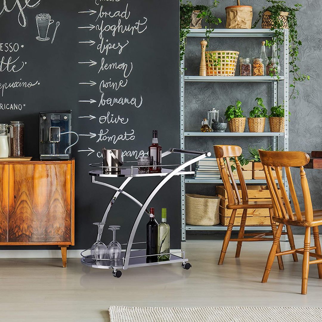 Bar Cart Stainless Steel Table product thumbnail 3