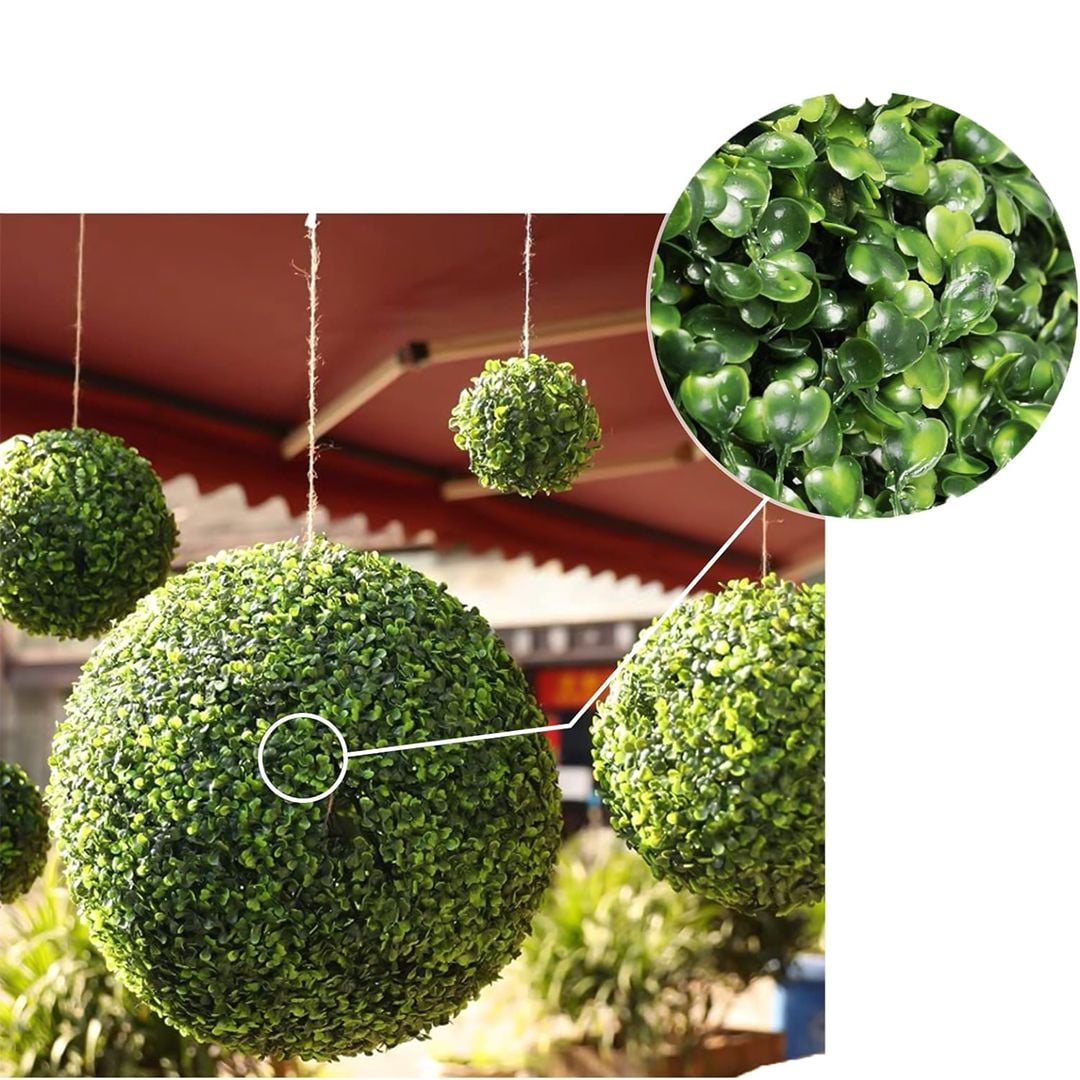 كرة عشب اصطناعي للزينة - 4