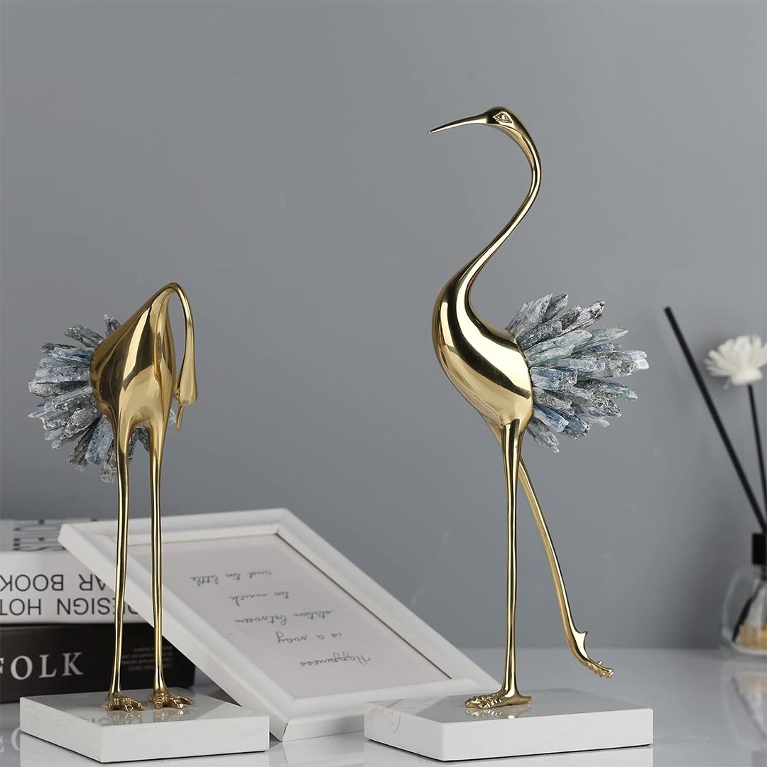 Flamingo Statues with Crystal Tail product thumbnail 3