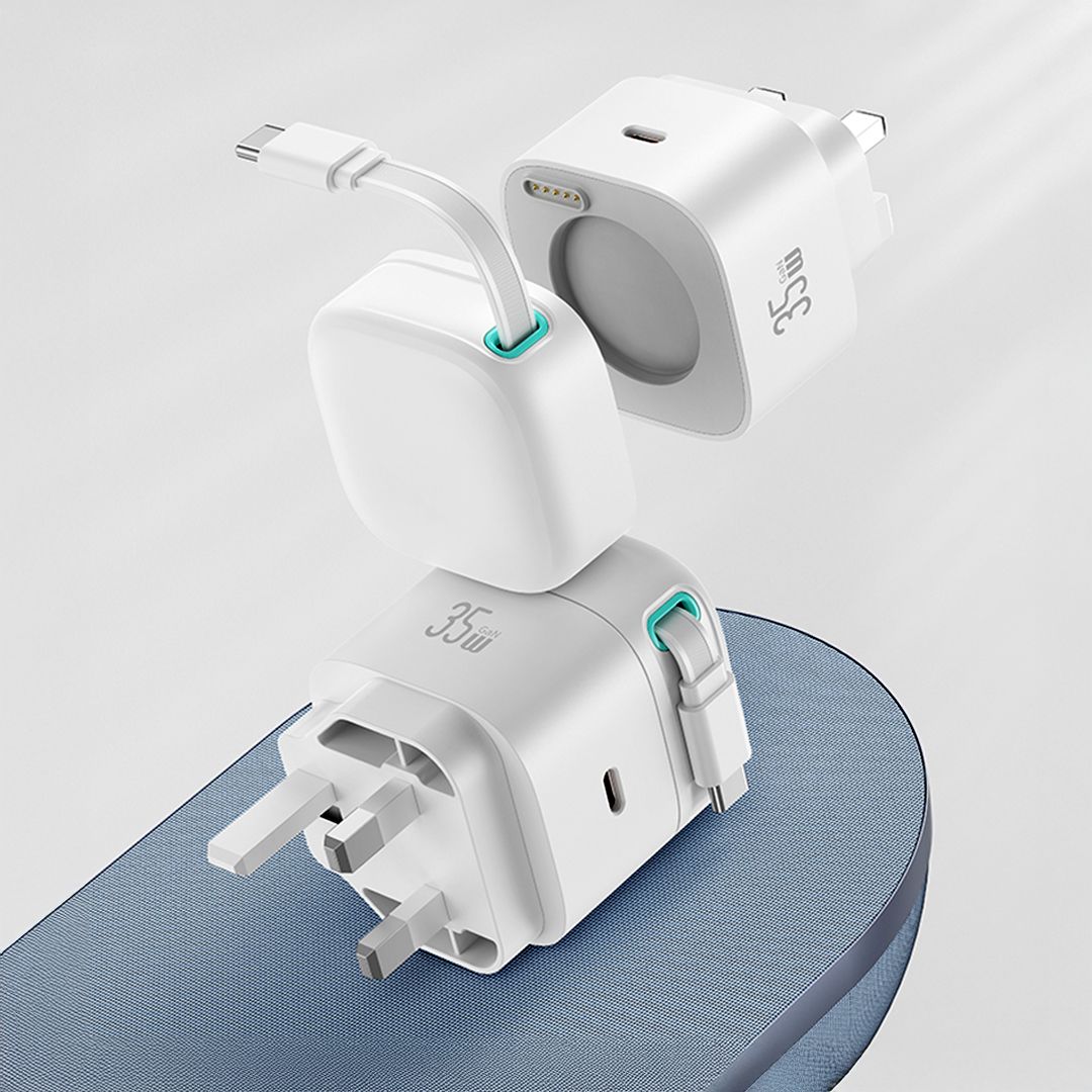 شاحن و باور بانك سريع 2 في 1 - 13