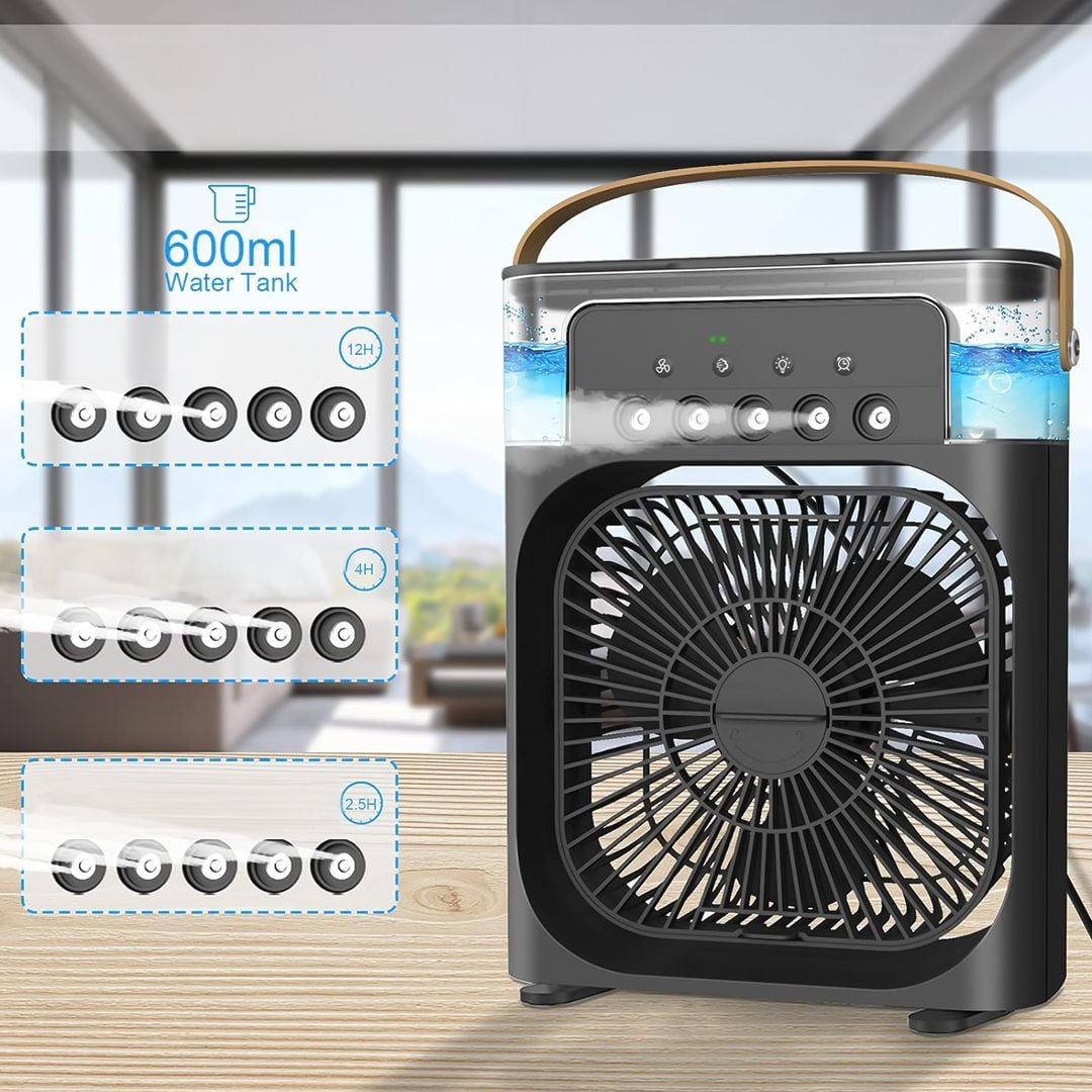 مرطب هواء بارد USB بإضاءة ليد - 6