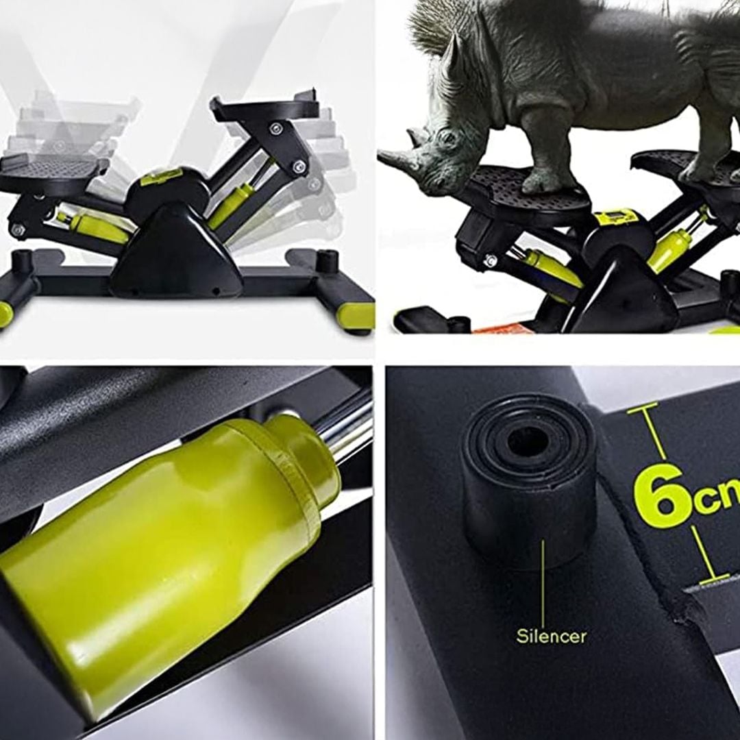 ستيبر لياقة منزلي مع حبال مقاومة - 5