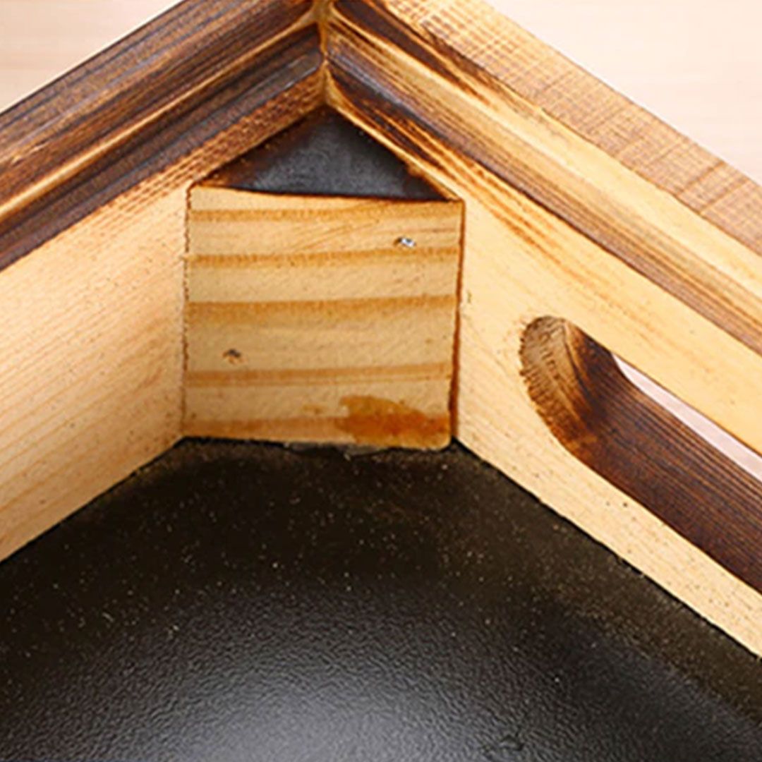 Wooden Base BBQ Grill product thumbnail 10