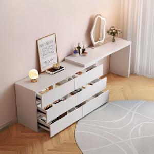 طاولة مكياج مع أدراج تخزين