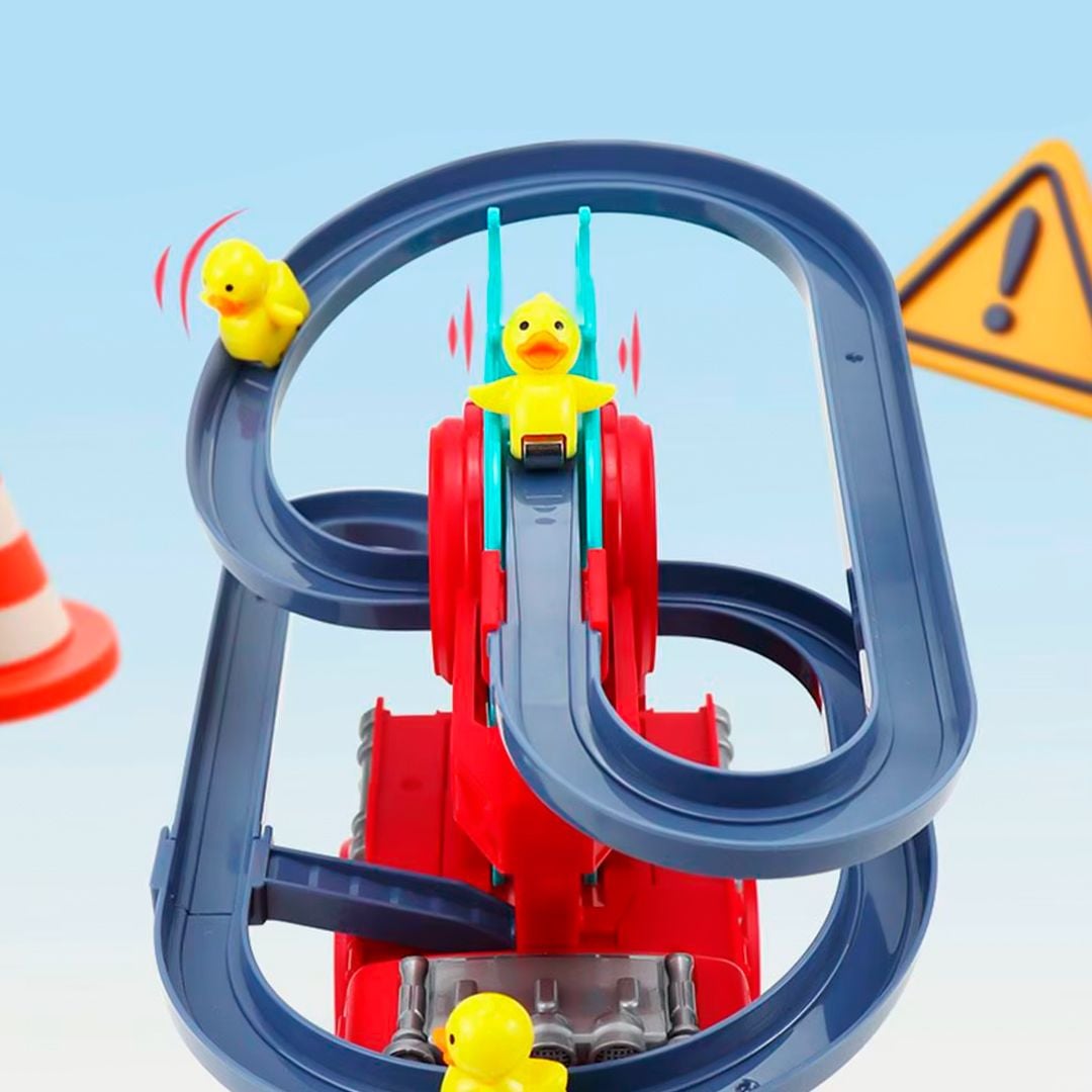 لعبة سيارة الإطفاء مع البطات للأطفال - 8