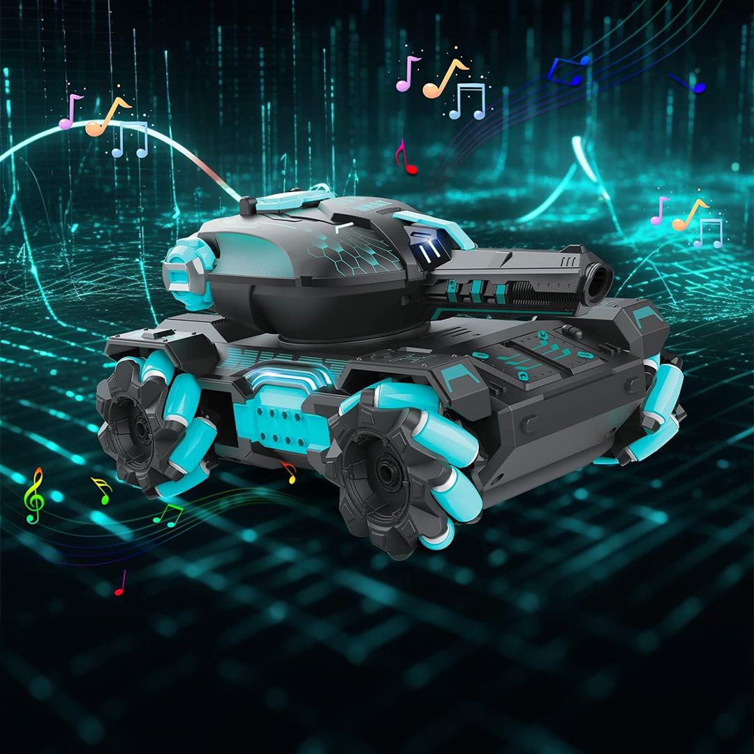 دبابة ريموت كنترول مع قاذف كرات الجل - 2