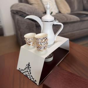 طقم تقديم القهوة العربية و الضيافة من روح - 4