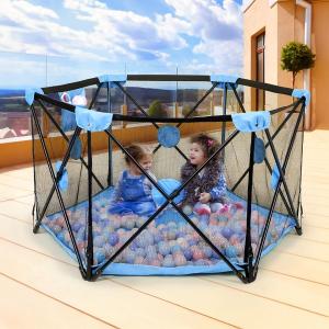 سياج قابل للفتح والتخزين بسهولة للأطفال - 2