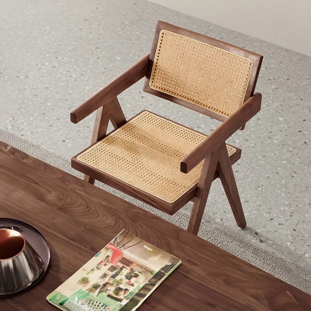 Rattan Chair With Rustic Design product thumbnail 20