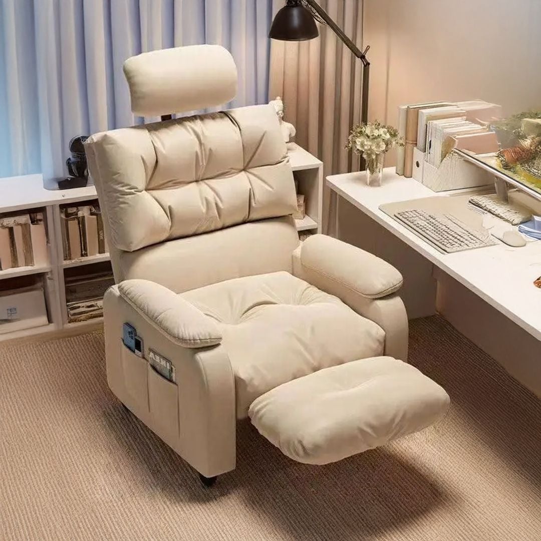 ريكلاينر مكتبي فاخر مع عجلات - 20