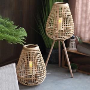 فانوس الشموع بتصميم ريفي - 75 سم - 2