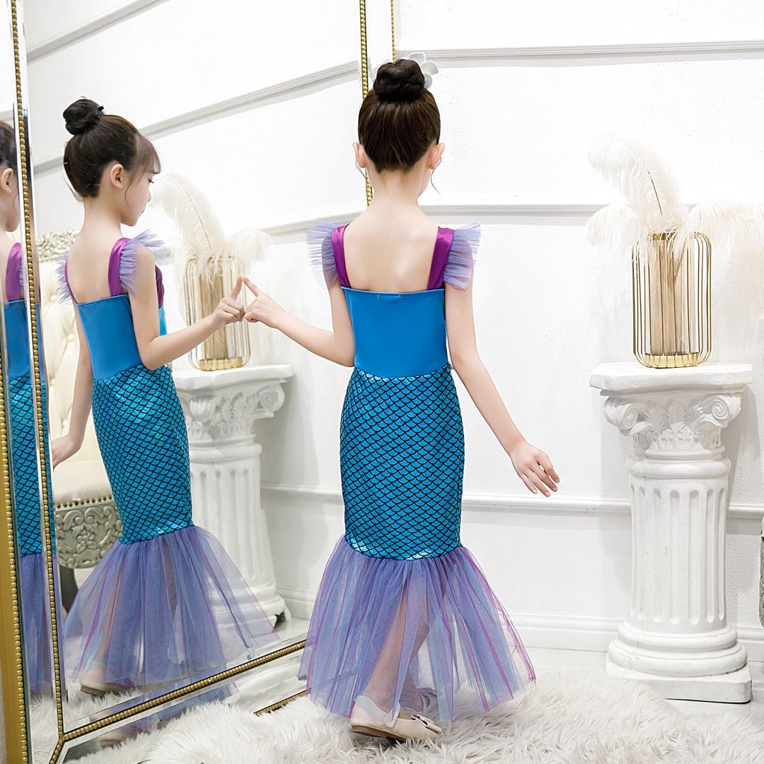 Mermaid Costume for Kids - Chiffon product thumbnail 4