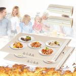 لوح تسخين الطعام السيليكون القابل للطي - 10