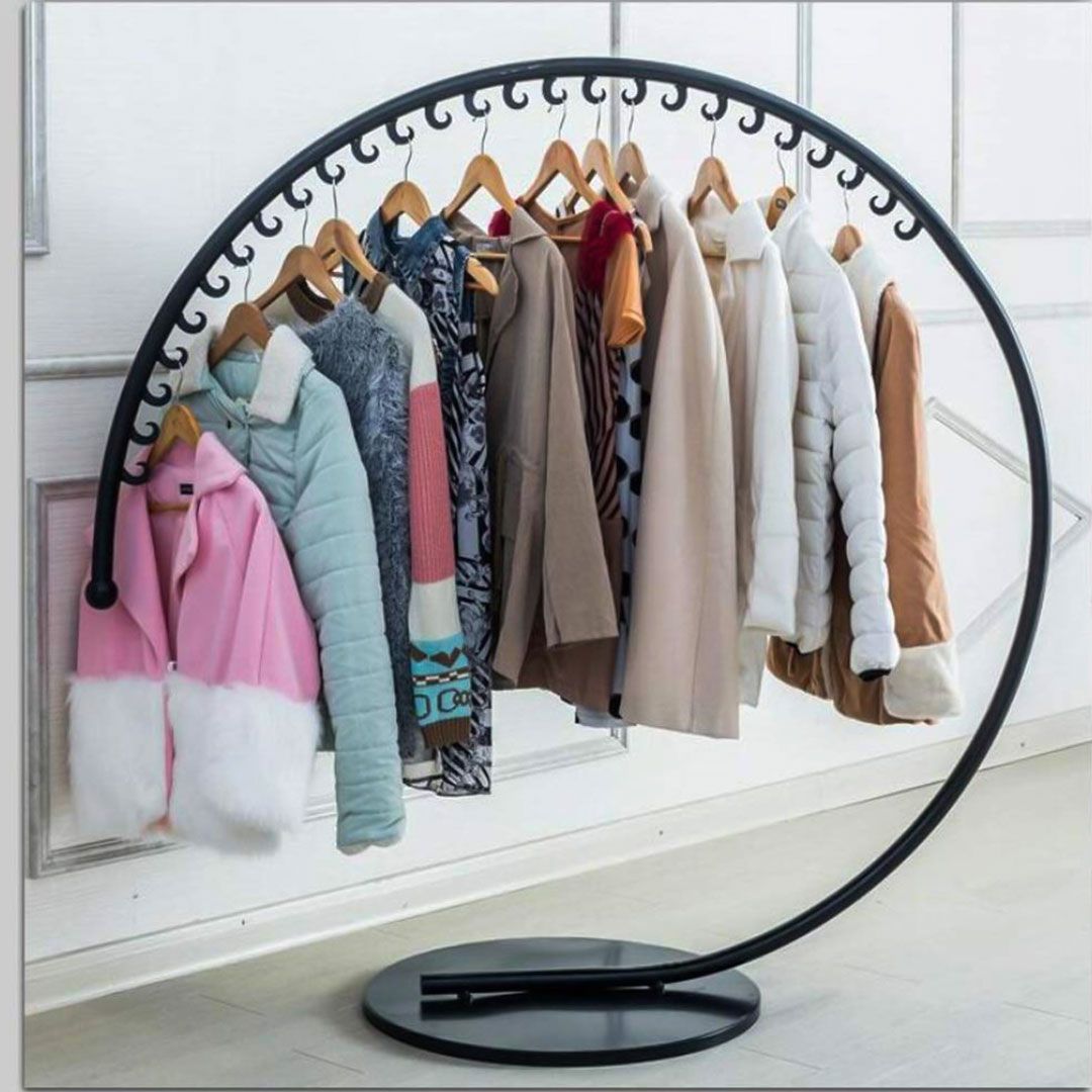 Circular Metal Clothes Rack