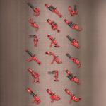 بندقية ورشاش رمي السهام الإسفنجية - 6