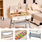 عدة ومنقل الشواء الخشبي للأطفال - 5