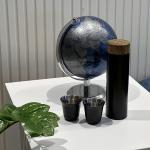 قارورة ماء مع فنجانين من الستانلس - 13