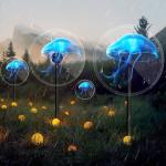 جهاز عرض هولوجرام 52 سم مع ستاند - 21