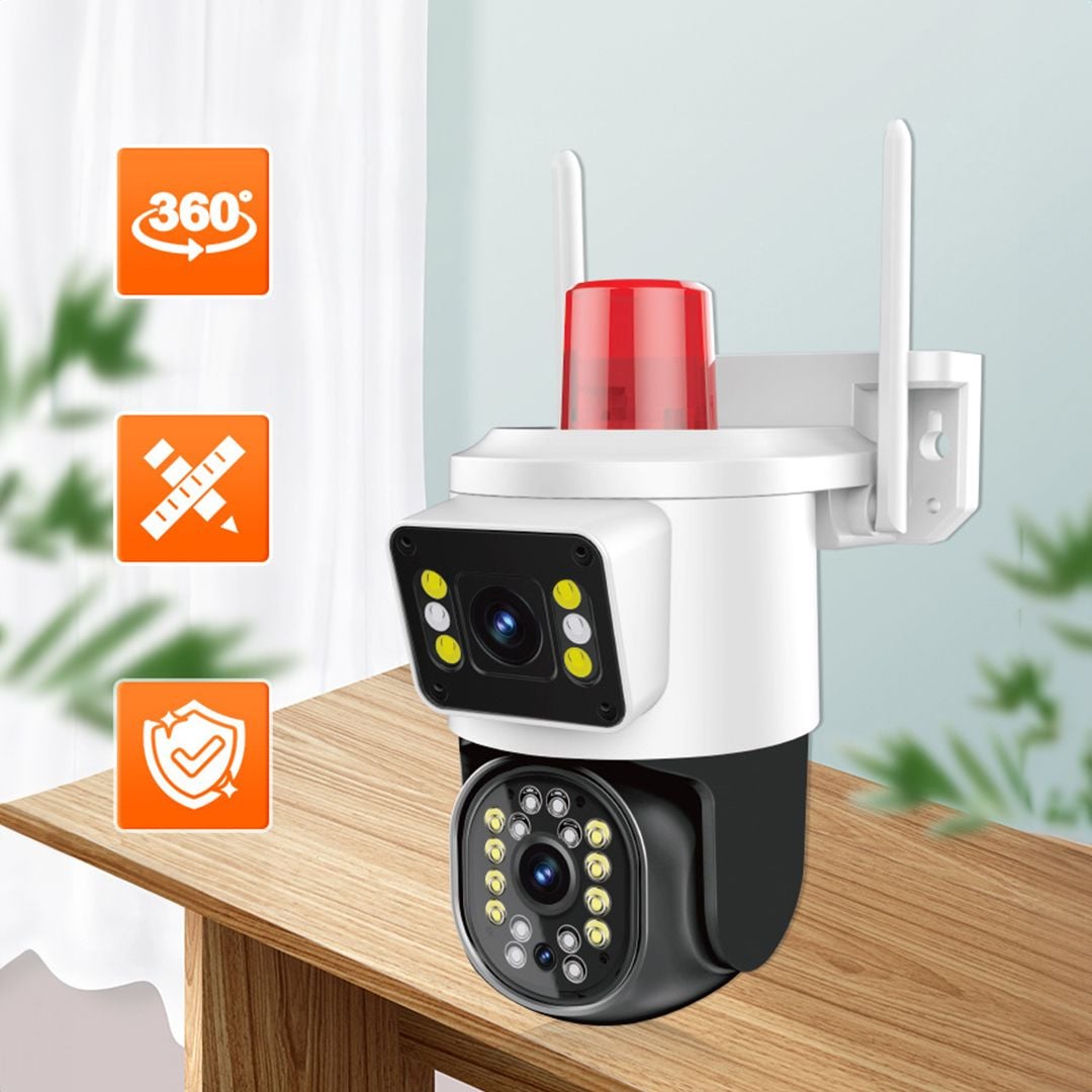 Dual Lens Surveillance Camera - 2