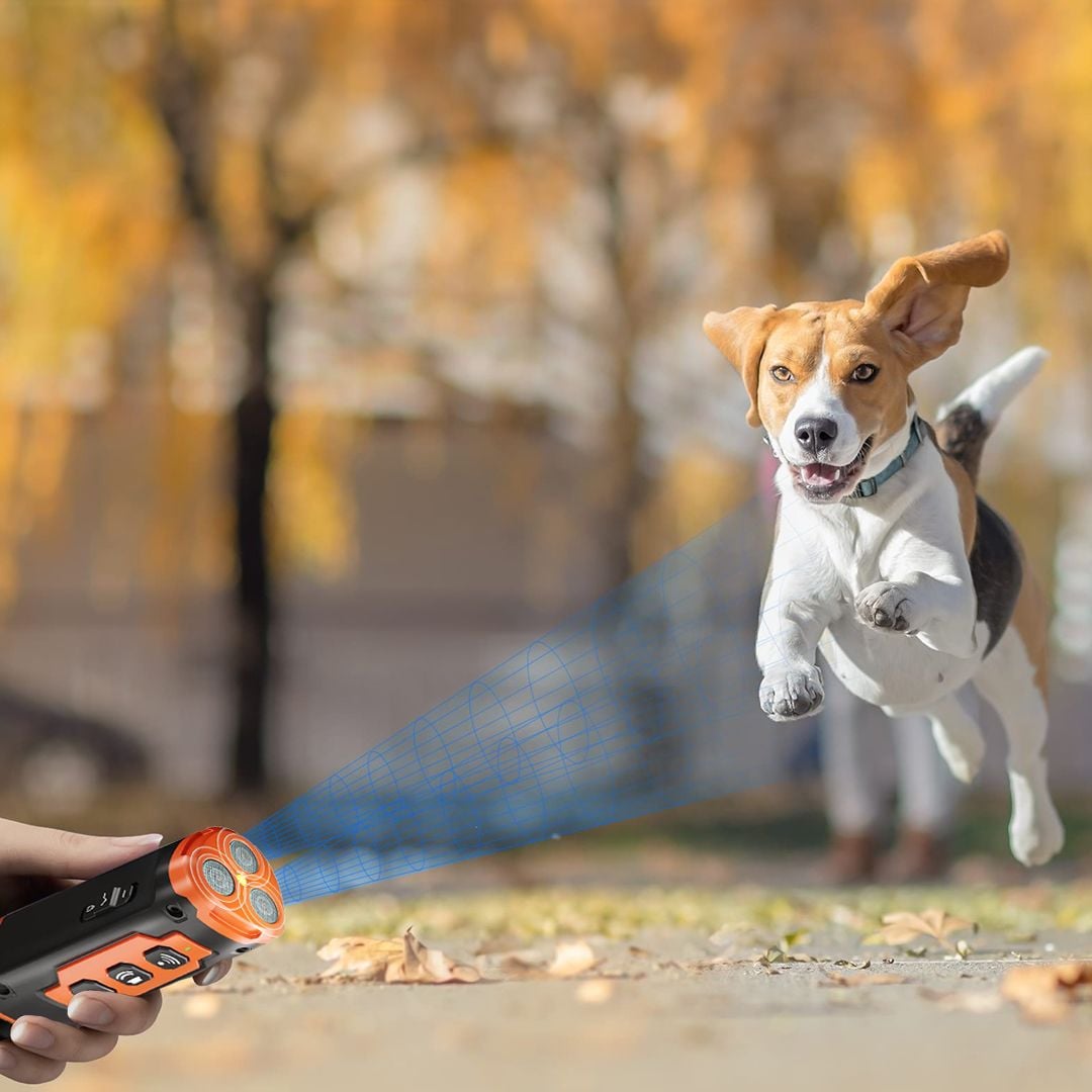 جهاز ترويض الكلاب بالموجات فوق الصوتية وكشاف مدمج - 3