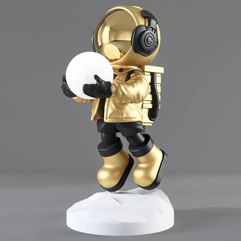 Astronaut Statue with Luminous Moon product thumbnail 8