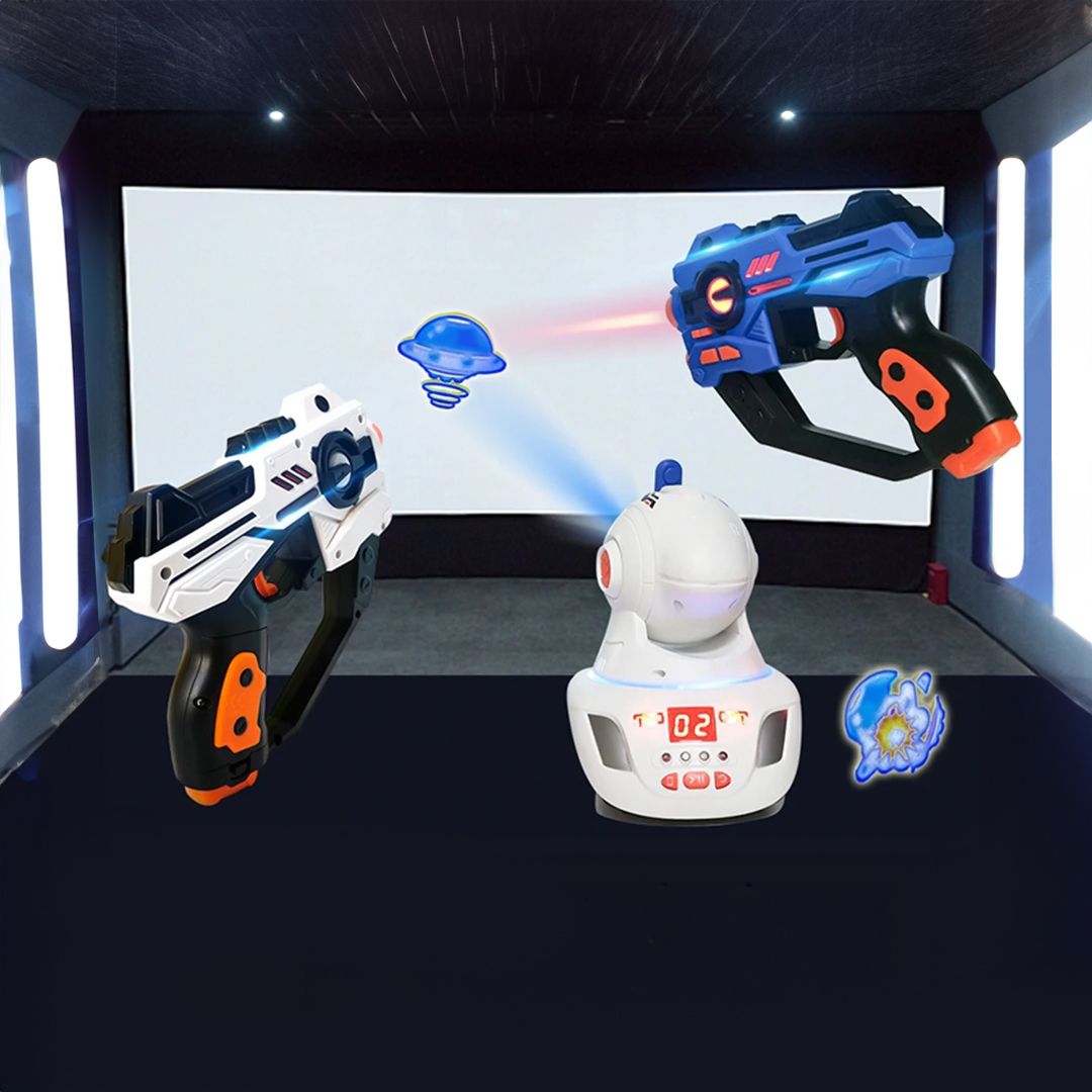 لعبة التحدي بمسدسات الصيد مع بروجيكتور - 2