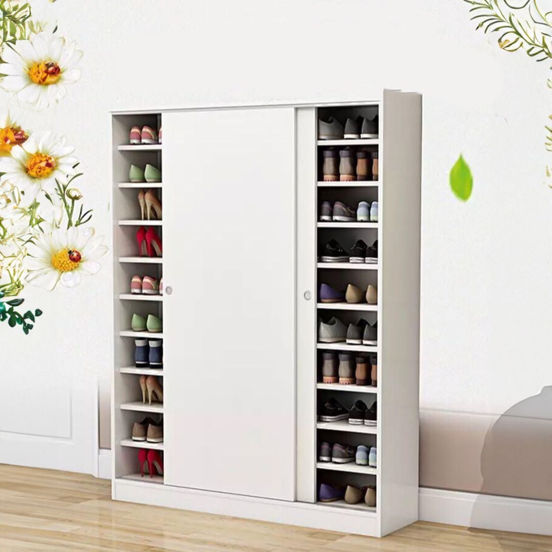 Wooden Cabinet With Shoe Shelves product thumbnail 9