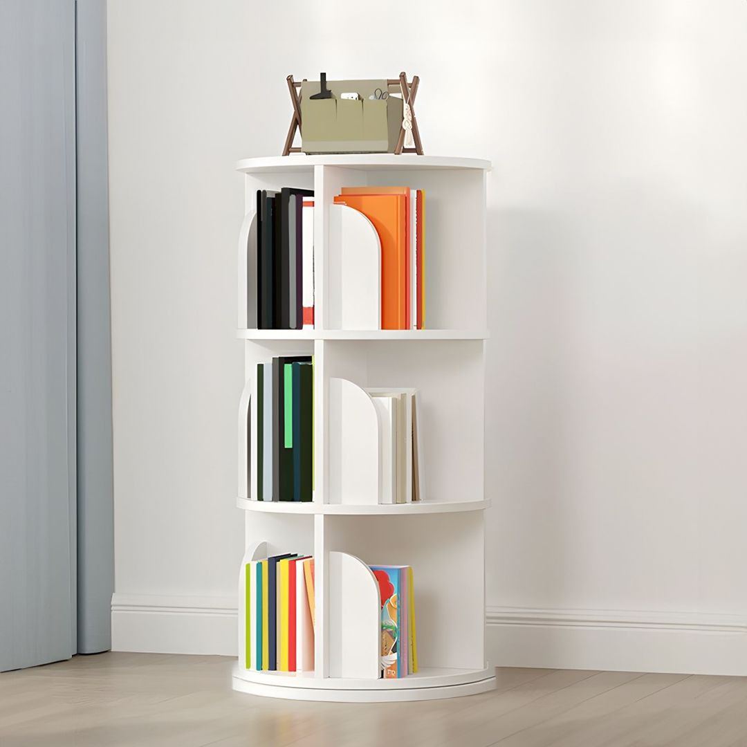 Wooden Library with Swivel Base- 3 Layers product thumbnail 2