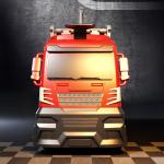 شاحنة نقل مع مسار سباق للأطفال - 9