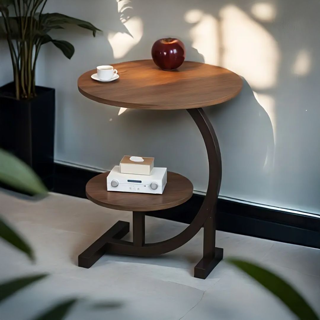 طاولة جانبية بتصميم مزدوج - 11