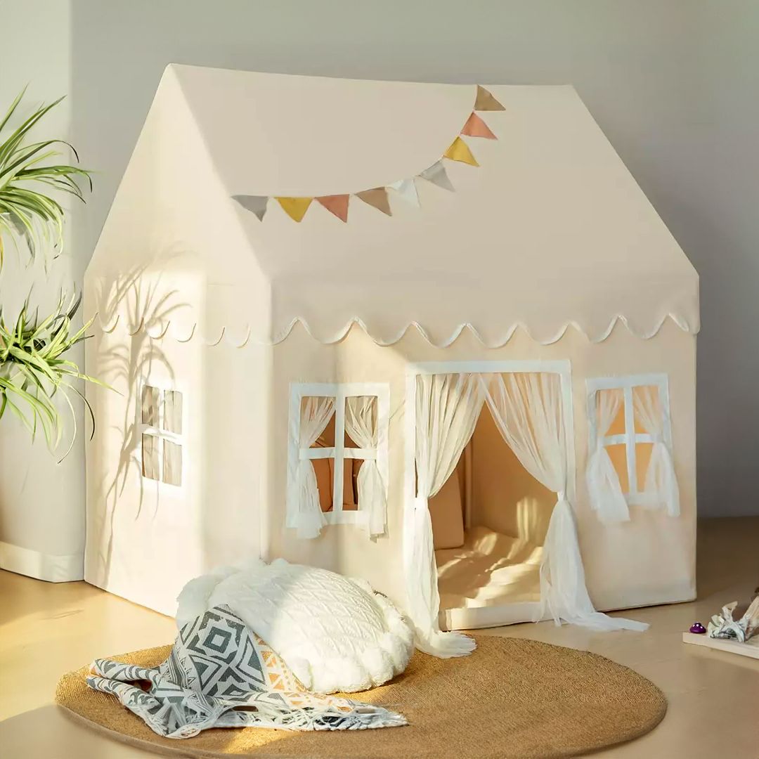 خيمة لعب للأطفال على شكل منزل - 19