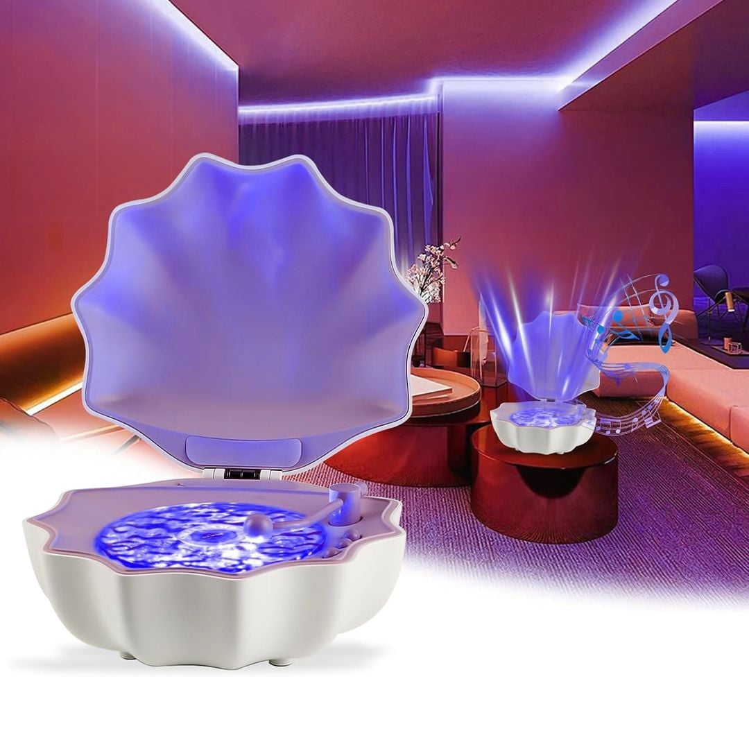 سبيكر  وبروجيكتور على شكل محار - 17