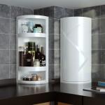 Bathroom Cabinet With Rotating Shelves - 14