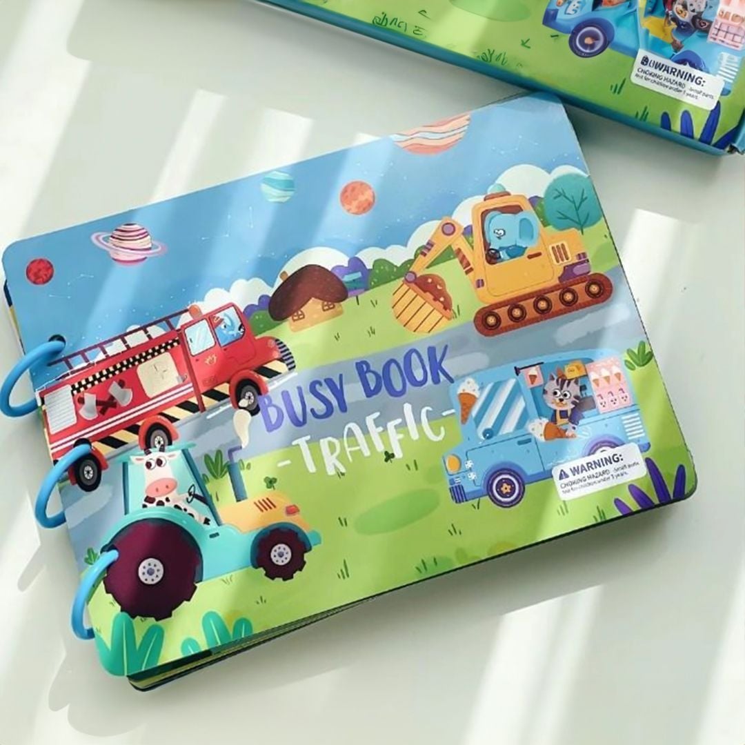 كتاب ملصقات السيارات التعليمي - 3