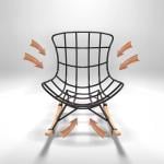 كرسي هزاز مع مسند للقدمين - 14