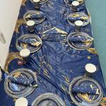 مجموعة أدوات المائدة للعيد - 169 قطعة - 1